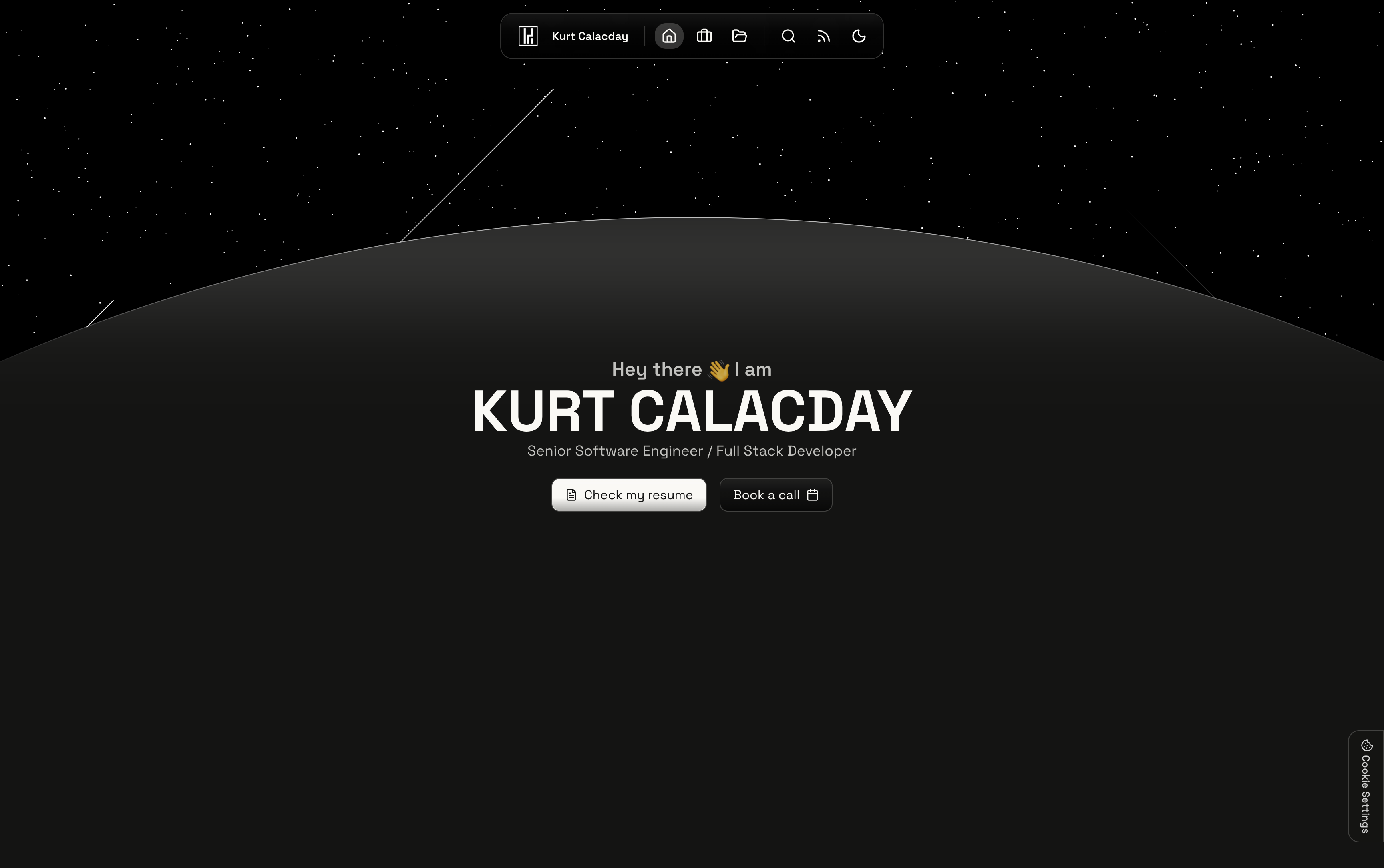 Personal Online Portfolio Website